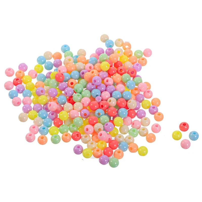 Art.4576 Cuentas Plásticas color Pastel 25g
