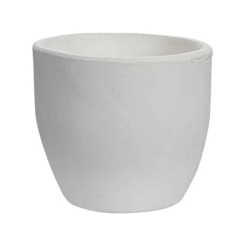 Art.6668 Maceta Barro Taza Pintada 8x9cm 1pz