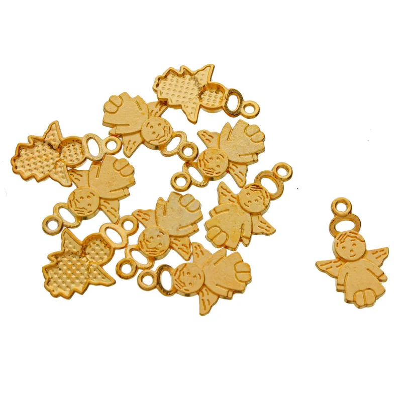 Art.6461 Dije Ángel 19x12mm 10pz