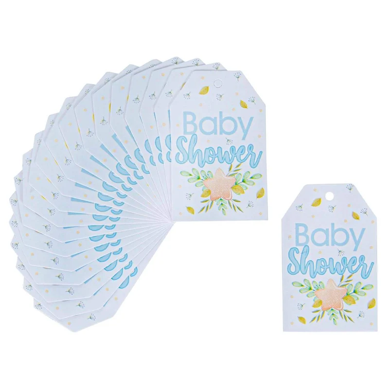 Art.6425 Tarjeta Baby Shower 5.5x3.5cm 20pz