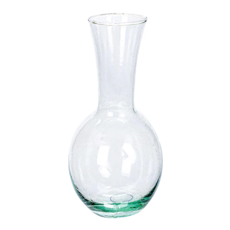 Art.6372 Florero Cristal 18x8cm (Aprox) 1pz