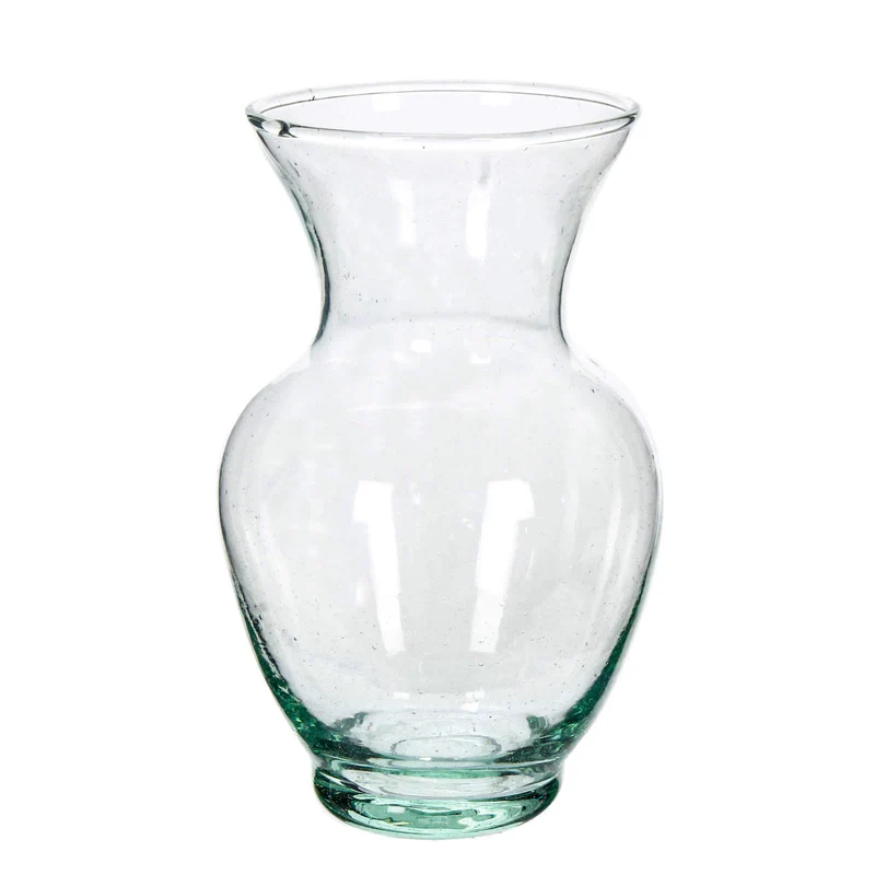 Art.6370 Florero Cristal 13x8cm (Aprox) 1pz