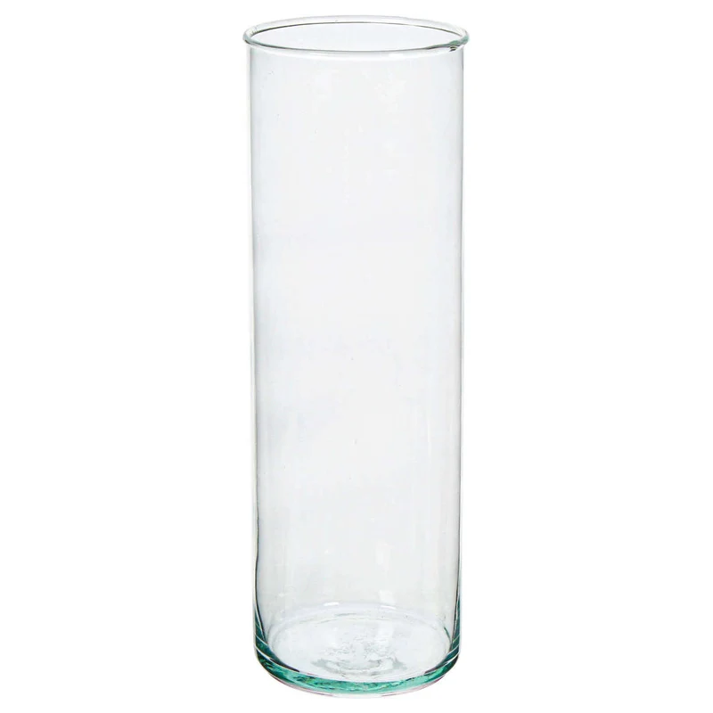 Art.6321 Cilindro De Cristal 25.5x8.5cm 1pz