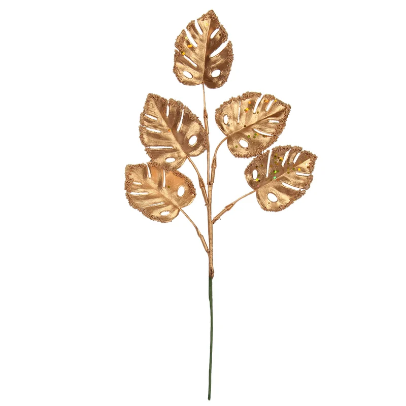 Art.1141 Vara Hojas Navideñas 45cm 1pz