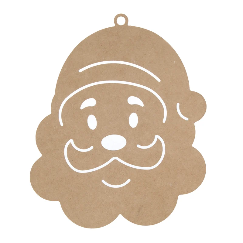 Art.10797 Cara Personaje Navideño 25cm 1pz