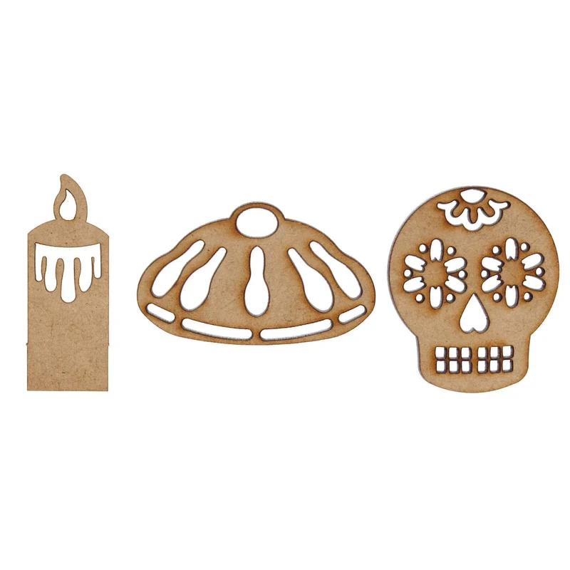 Art.10706 Figuritas De Muertos Chica 5cm 3pz