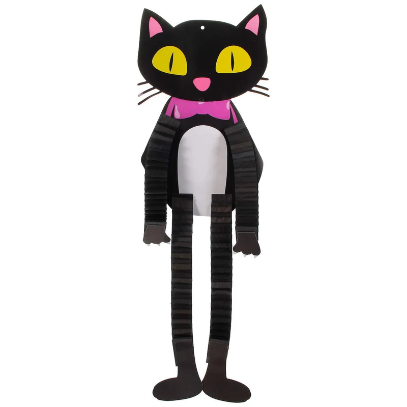 Art.1054 Adorno Gato Negro 1mx27cm (Aprox) 1pz