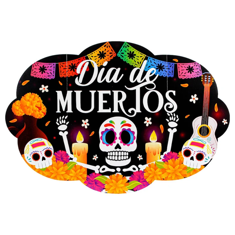 Art.8289 Letrero Muertos 60x88cm 1pz
