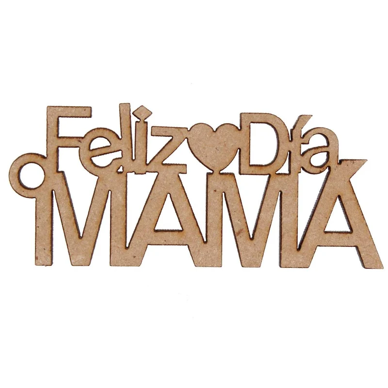 Art.6098 Llavero Feliz Día Mamá 2.8x6.5cm 2pz