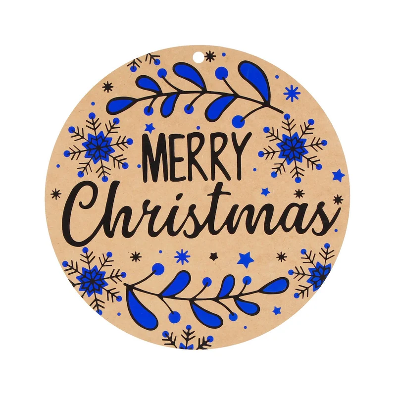 Art.7584 Esfera Navidad 2 Colores 40x40cm 1pz