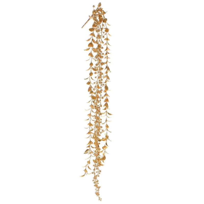 Art.1619 Follage Colgante Metalizado 92cm 1pz