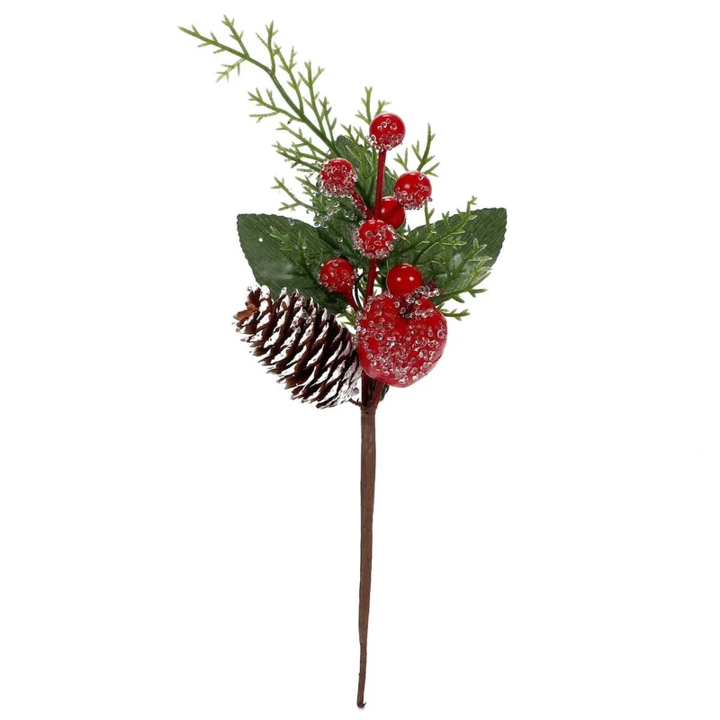 Art.1517 Pick Nevado Cerezas/Manzana 24cm 1pz