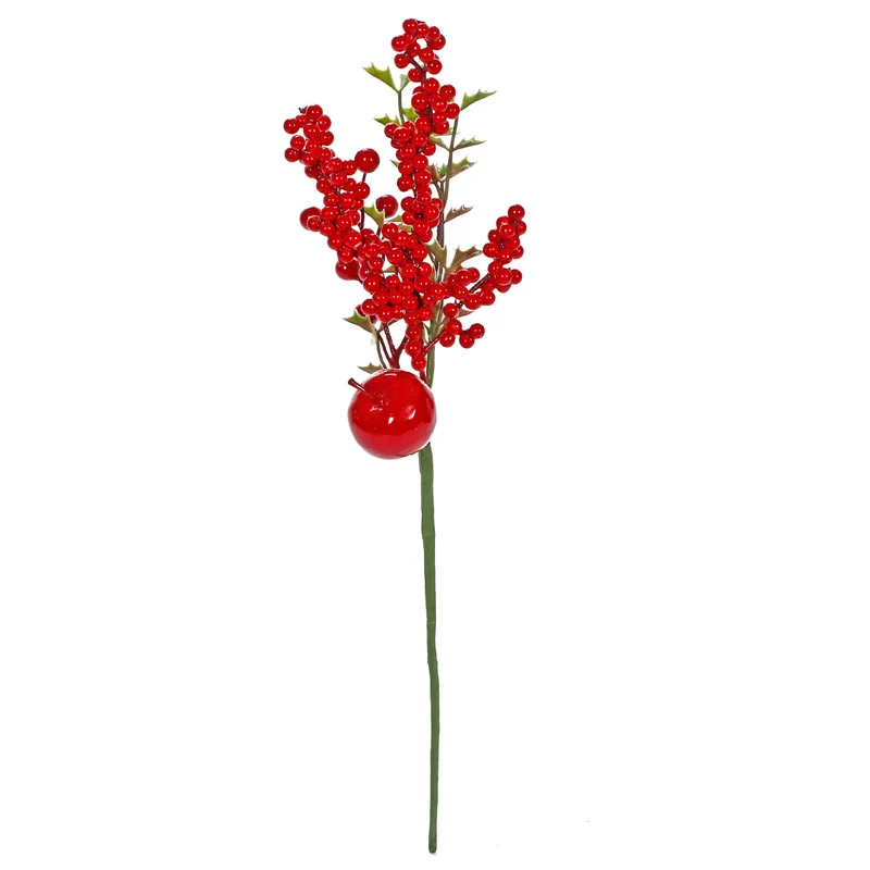 Art.1140 Vara De Cerezas Con Manzana 41cm 1pz