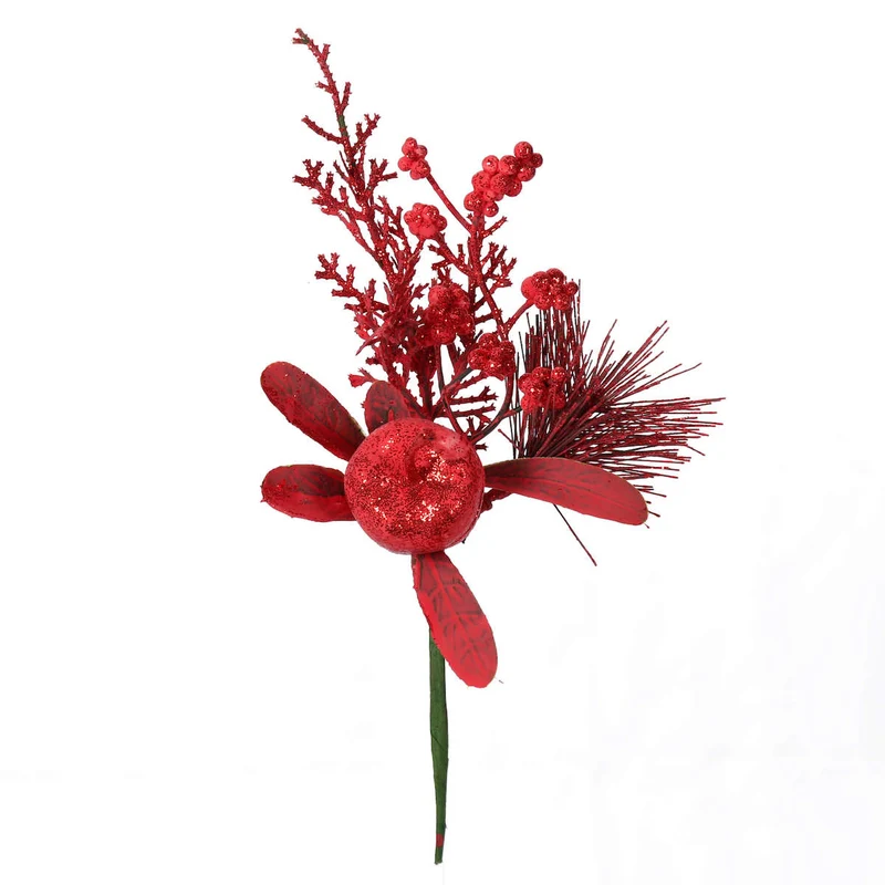 Art.1200 Pick Navidad Manzana/Pino 23cm 1pz