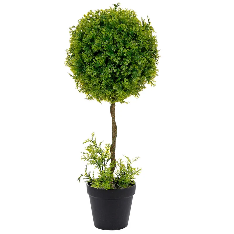 Art.1414 Centro De Mesa Topiario 55cm 1pz