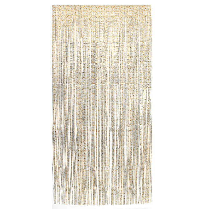Art.1277 Cortina Mate Con Estrellas 2x1m 1pz