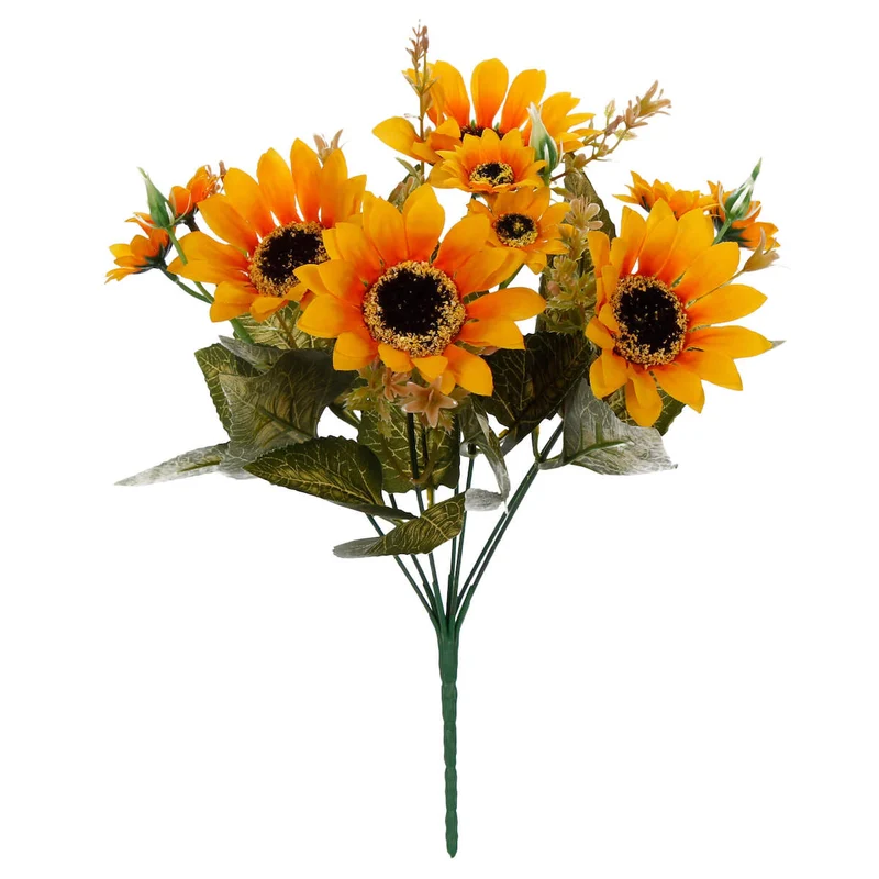 Art.1311 Ramo De Girasol Fino x7 30cm 1pz