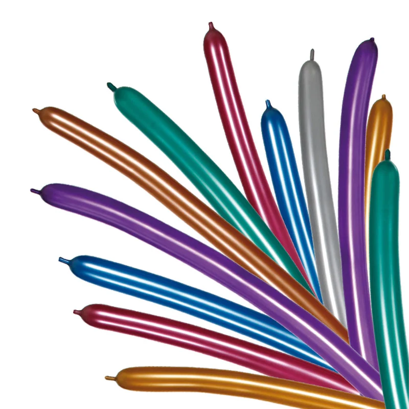 Art.1241 Globo Largo Metálico 1.25m 30pz