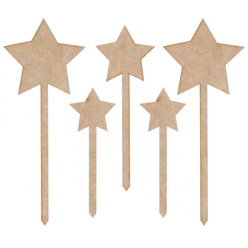Art.11138 Picks Estrellas 5pz