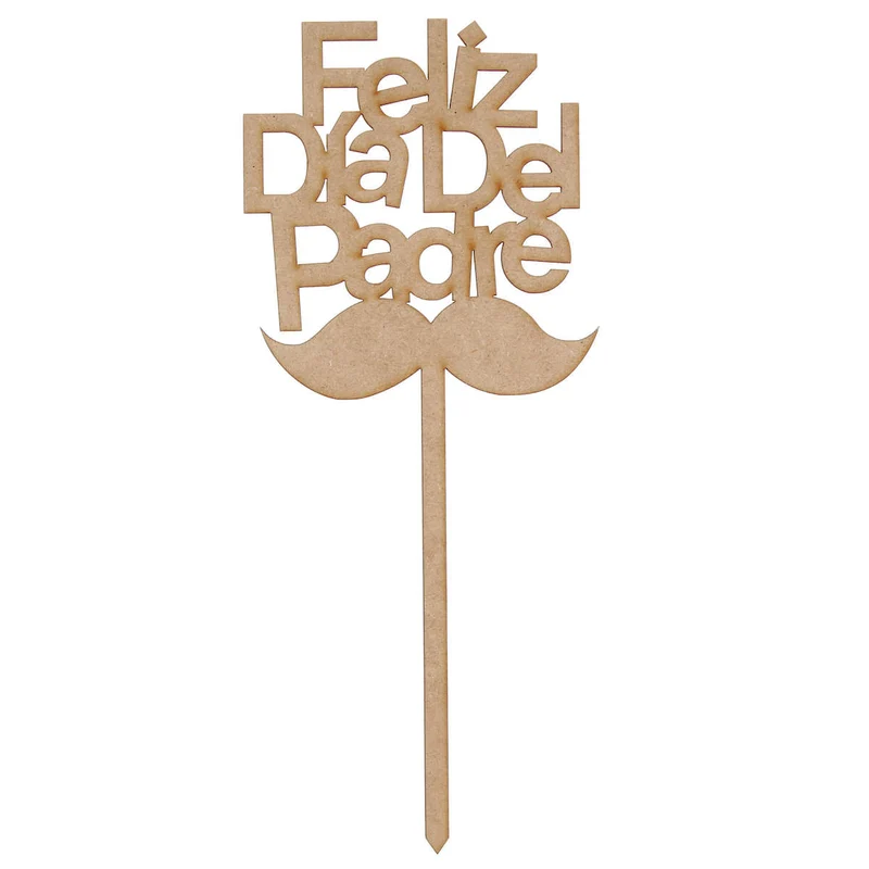 Art.11033 Pick Feliz Día Del Padre 25x10cm 1pz