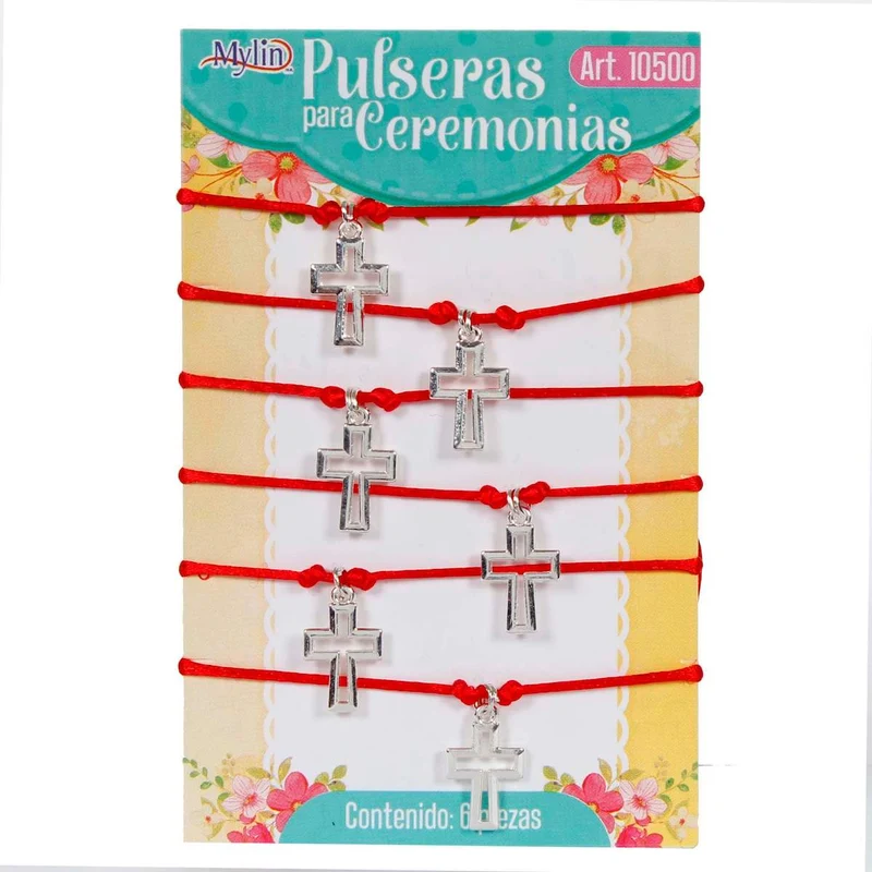 Art.10500 Pulsera Con Dije 6pz