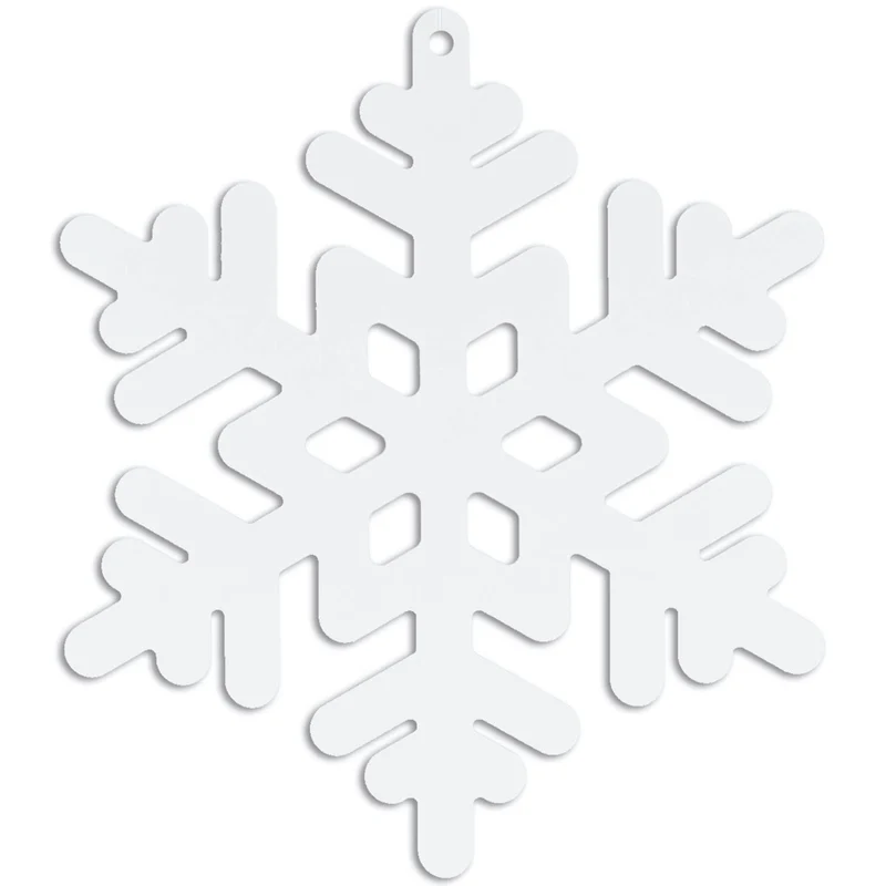 Art.9824 Copo Mdf Blanco Grande 25x25cm 1pz