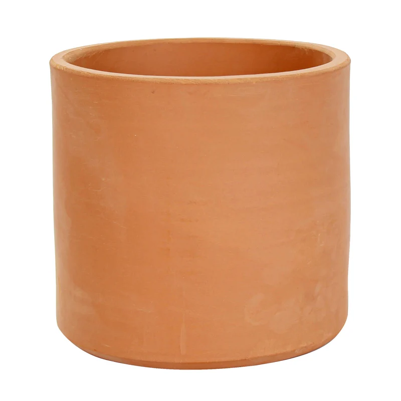 Art.10726 Maceta Barro Cilindro 13x14cm 1pz