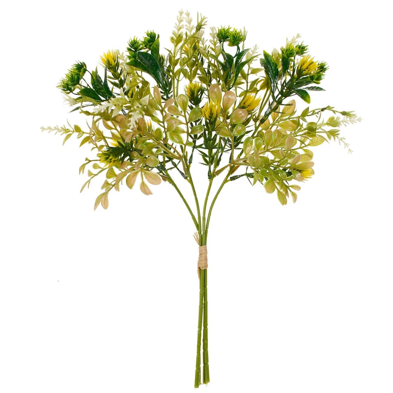 Art.4716 Follaje x4 Ramo Surtido 34cm 1pz