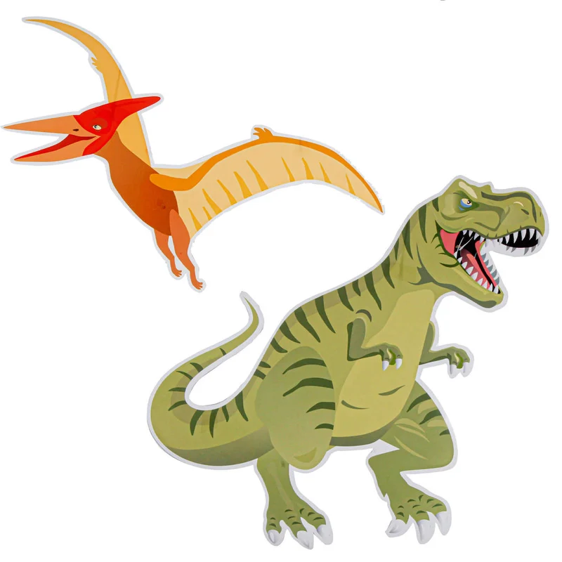 Art.10585 Adorno Grande Dinos 45x38cm 2pz