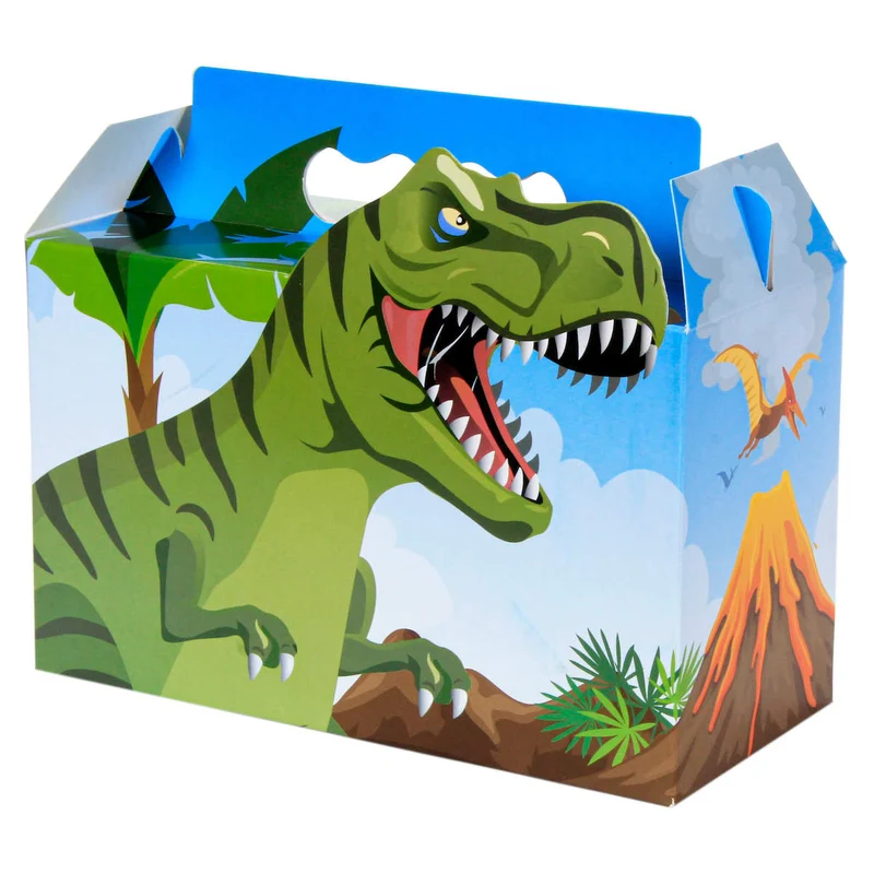 Art.10587 Lonchera Dinos 16.5x19.5x9cm 2pz