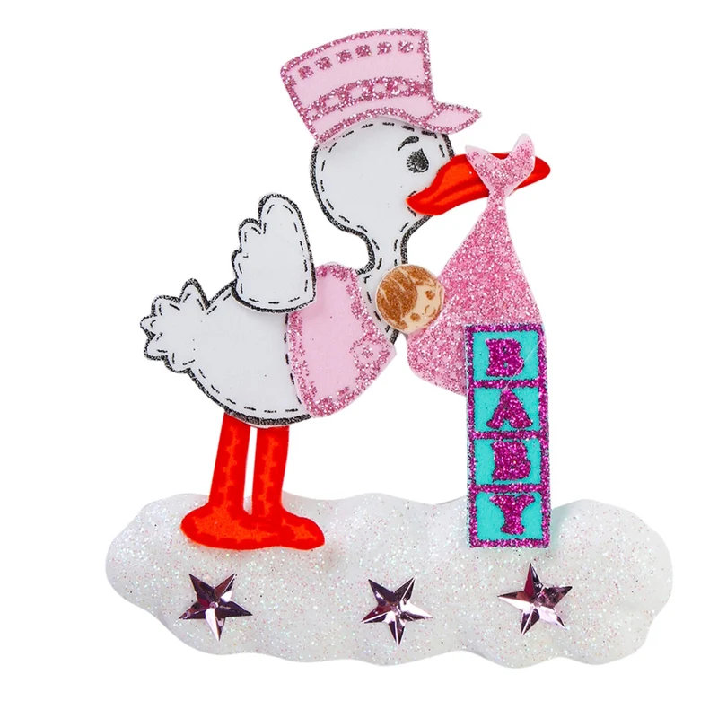 Art.7108 Fomi Cigüeña 13x11cm 2pz