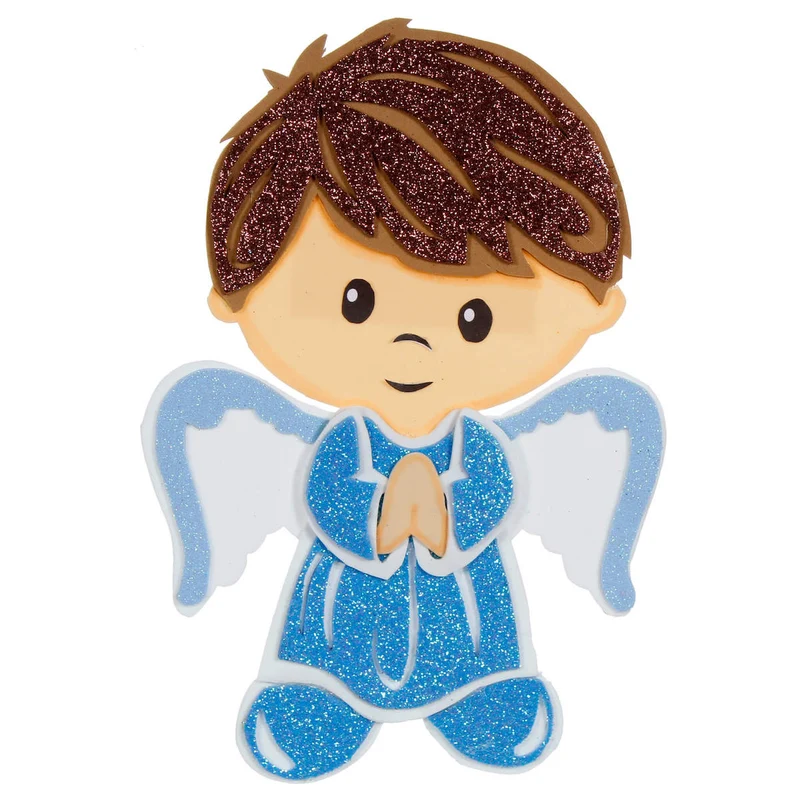 Art.7011 Ángel Con Alas Niño 24x16.5cm 1pz