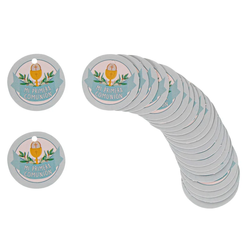 Art.11117 Tarjeta Mi 1ra Comunión 3.5cm 24pz