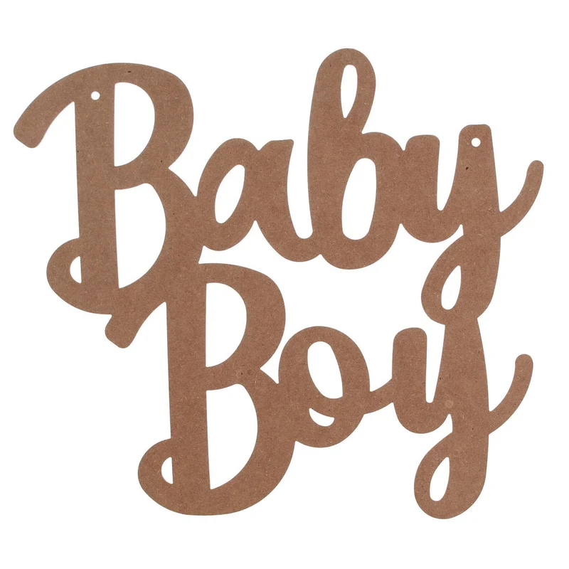 Art.11146 Letrero Mega Baby 57x61cm 1pz