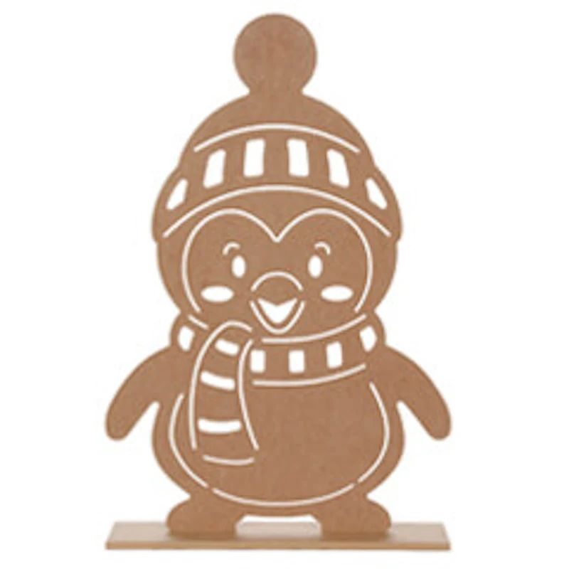 Art.10121 Pingüino Con Base 60x40x8cm 1pz