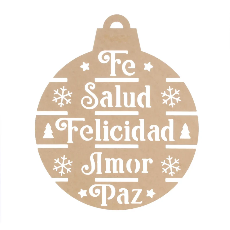 Art.10076 Esfera Navidad 40cm 1pz
