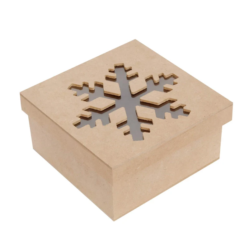 Art.10048 Caja Navidad Chica 7x14.5x14.5cm 1pz