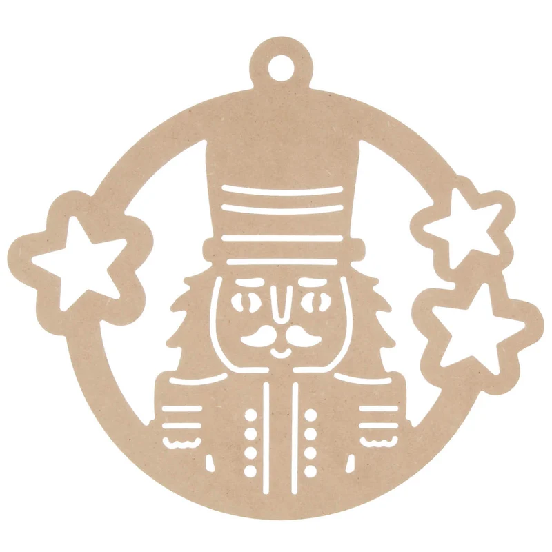 Art.10072 Esfera Personaje Navidad 25cm 1pz