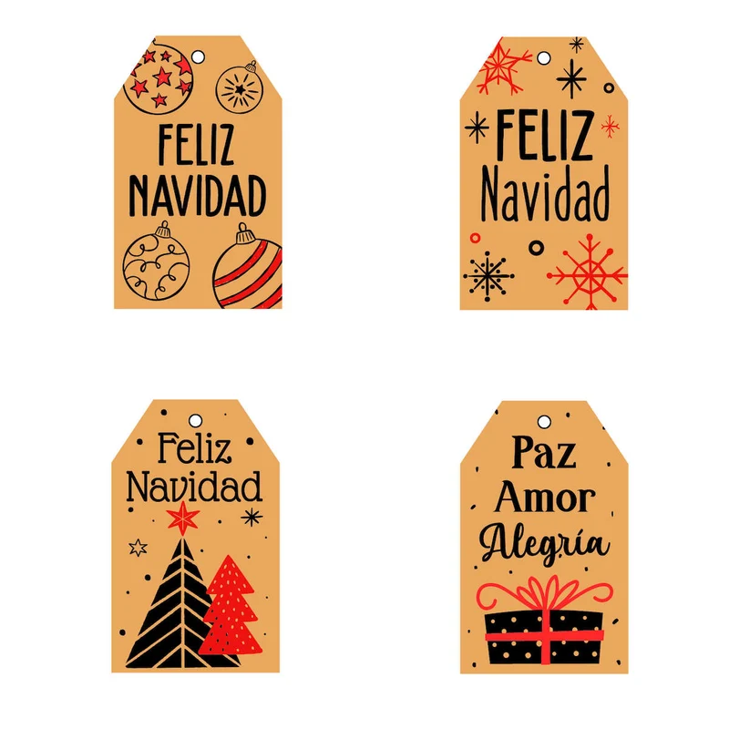 Art.10990 Tarjetas Navidad Surtidas 6.5x4cm 20pz