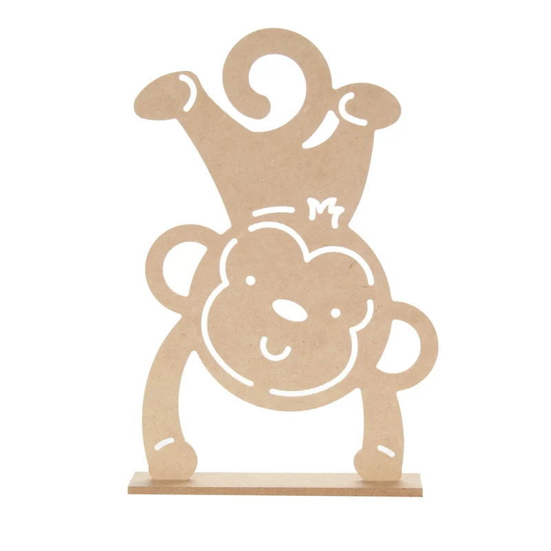 Art.10983 Chango Con Base 25x16.5x3.5cm 1pz