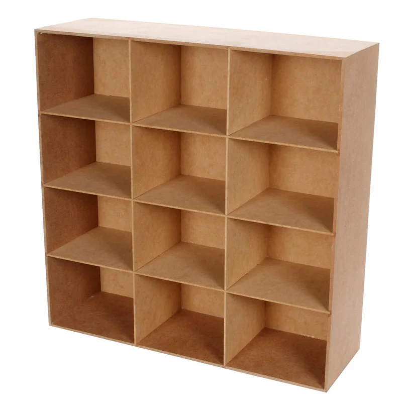 Art.11003 Mueble Organizador 4x3 Divisiones 47x47x15cm 1pz