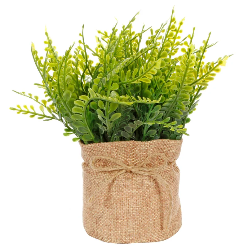 Art.10542 Planta Base De Yute 17.5cm 1pz