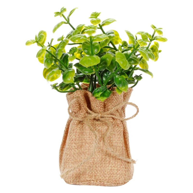 Art.10536 Planta Base De Yute 15cm 1pz