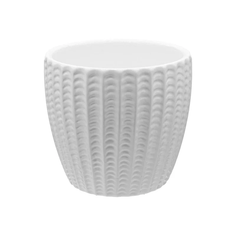 Art.10525 Base Fina Cerámica Blanca 10x11.5x7.8cm 1pz