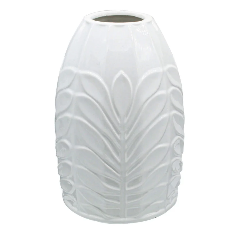 Art.10482 Base Fina Cerámica Blanca 16.5x10.5cm 1pz
