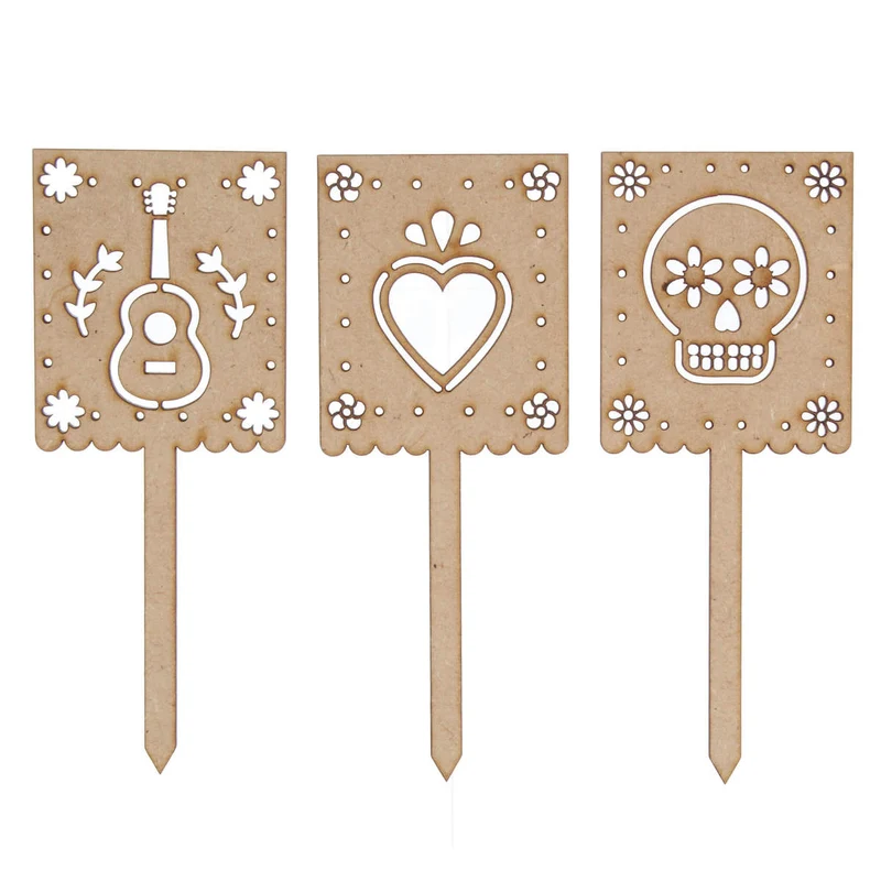 Art.10240 Pick Muertos 11x4.5cm 3pz