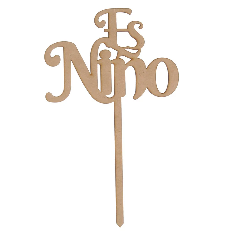 Art.9992 Pick Es Niño Natural 28x17cm 1pz