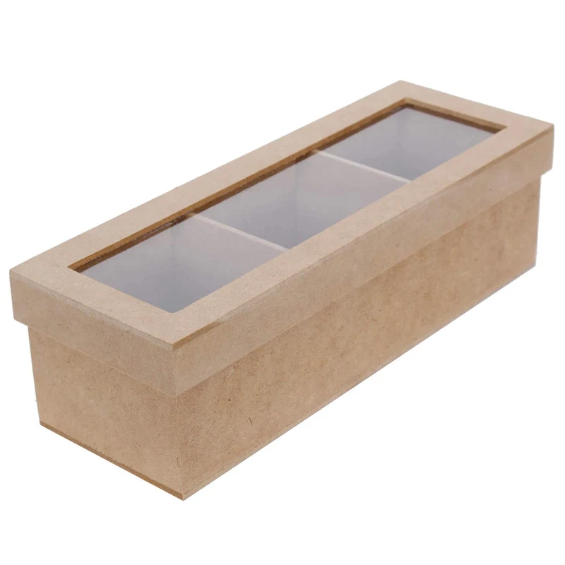 Art.9951 Caja 3 Divisiones 7x24x8cm 1pz