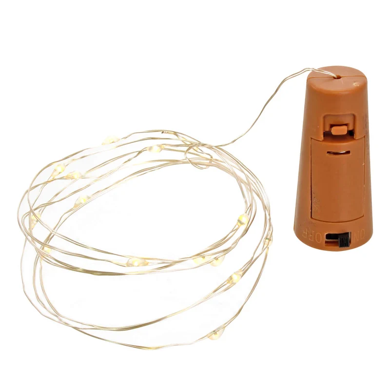 Art.953 Tapón Botella Leds x15 1.5m 1pz
