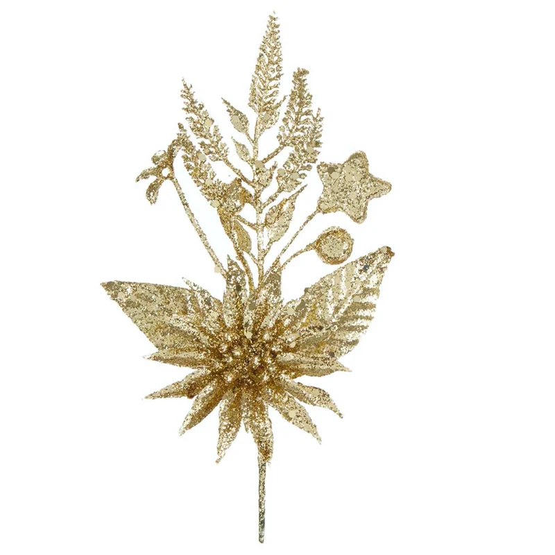 Art.7947 Pick Navideño Nochebuena / Estrella 21.5cm 1pz